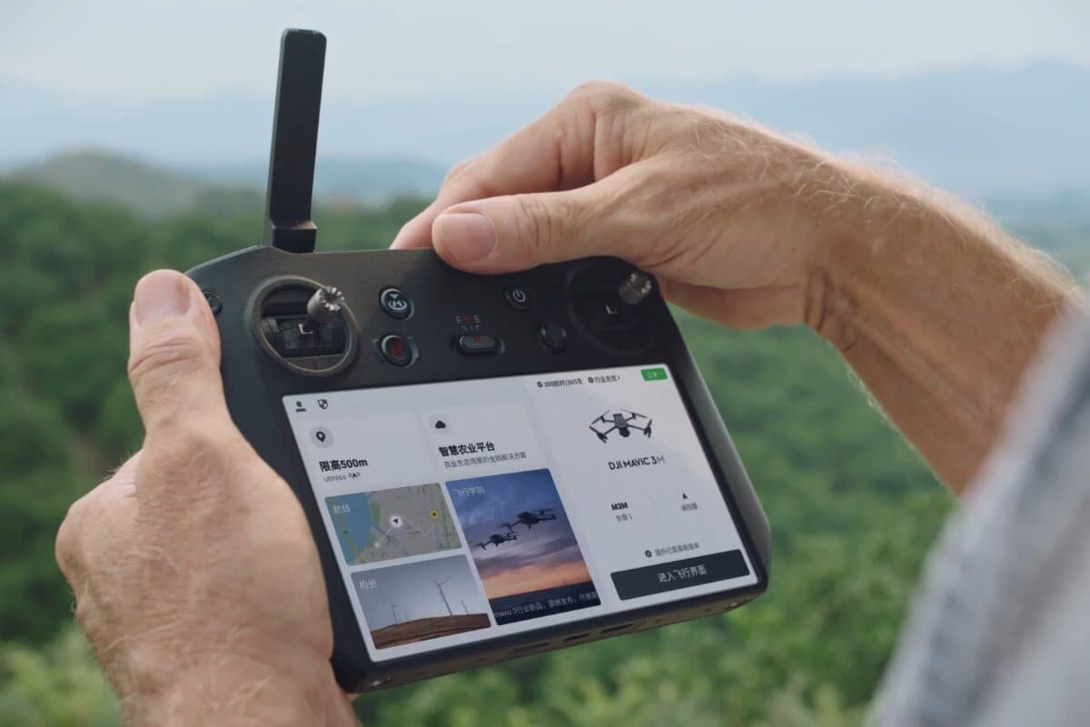 DJI Mavic 3M camera detail
